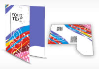 Tri Panel Presentation Folders