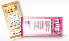 3.5x8.5 Rack Cards 